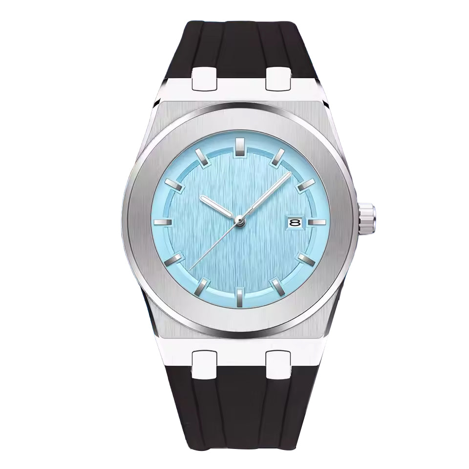 Yellow Gold Diamond Bezel White Dial