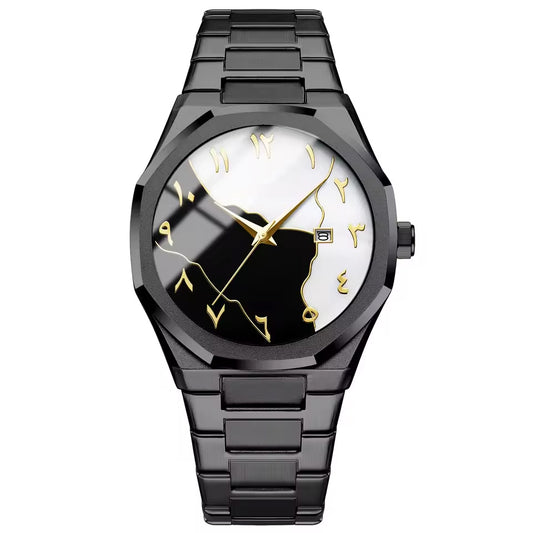Rose Gold 18K Chocolate Dial Ruby Diamond
