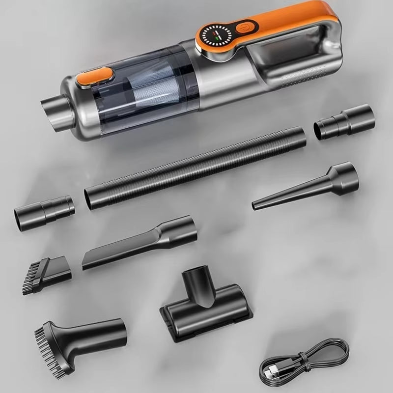 Wireless Car Vacuum Cleaner – One-Button Dust Dump